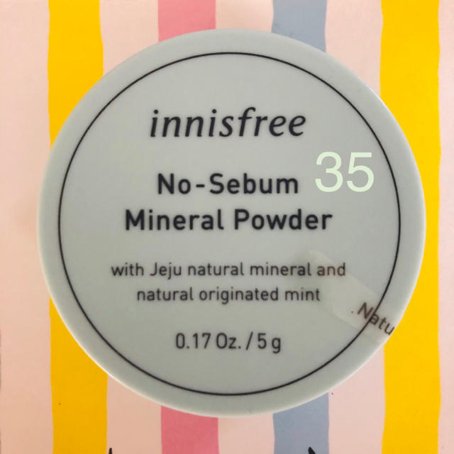 Innisfree(イニスフリー)のミネラルパウダー ノーシーバム ノーセバム コスメ/美容のベースメイク/化粧品(フェイスパウダー)の商品写真