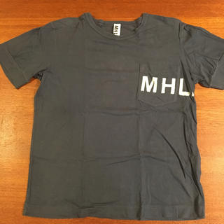 マーガレットハウエル(MARGARET HOWELL)のMHL Tシャツ ネイビーブルー(Tシャツ/カットソー(半袖/袖なし))
