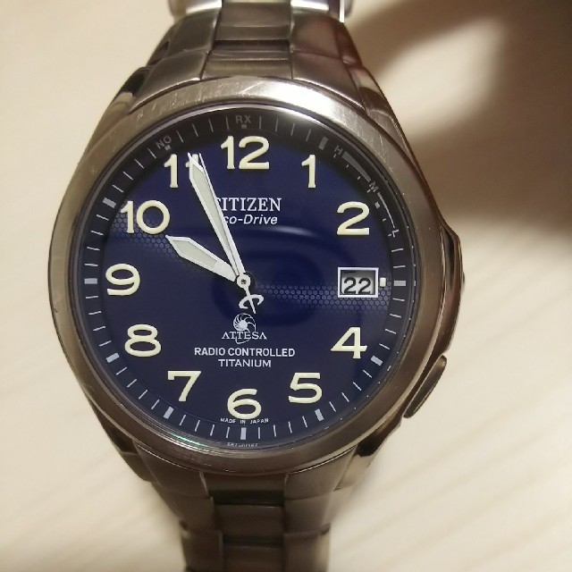 CITIZEN - シチズン CITIZEN アテッサ ATTESA 電波ソーラー チタンの通販 by かずまん's shop｜シチズンならラクマ