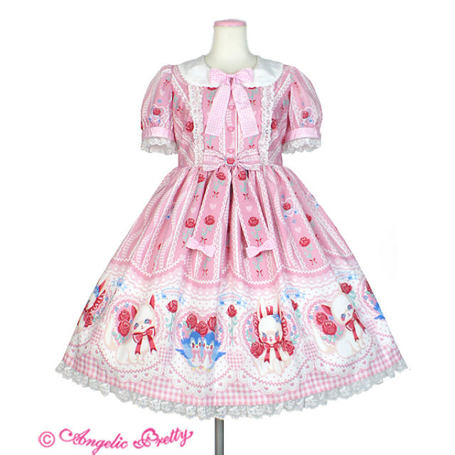 Angelic Pretty - Angelic Pretty Be My Valentineワンピース ロリィタの通販 by めろ's