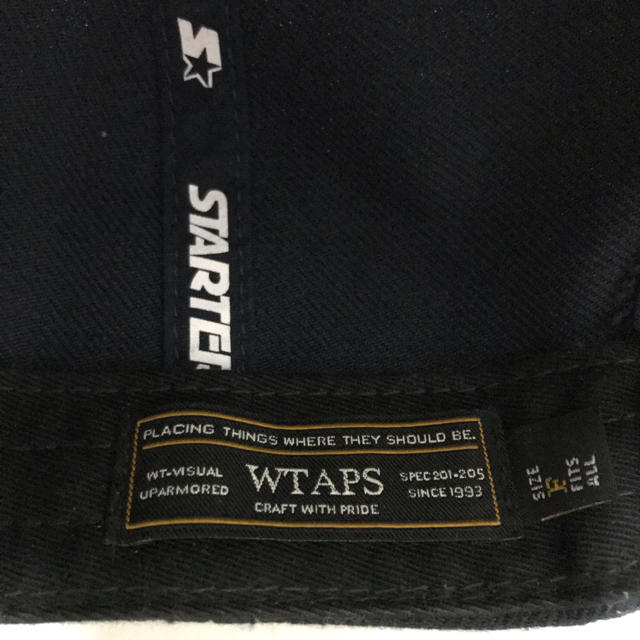 wtaps × starter snapback navy 2016