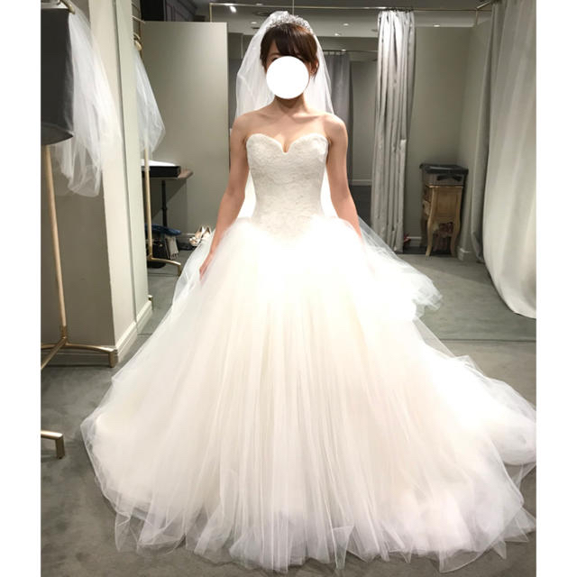 verawang＊ヴェラウォン＊12709＊2段ショートベール付き＊US0