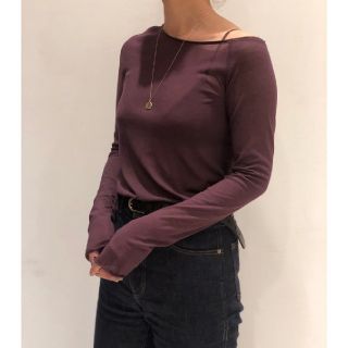 トゥデイフル(TODAYFUL)のさき様専用！TODAYFUL Silkete Asymmetry Tops (カットソー(長袖/七分))