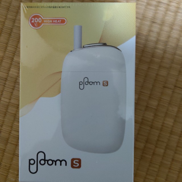 PloomTECH(プルームテック)のプルームエス　ホワイト　新品 メンズのファッション小物(タバコグッズ)の商品写真