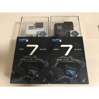 ゴープロ(GoPro)の新品 未開封 GoPro HERO7 BLACK 2台セット(ビデオカメラ)