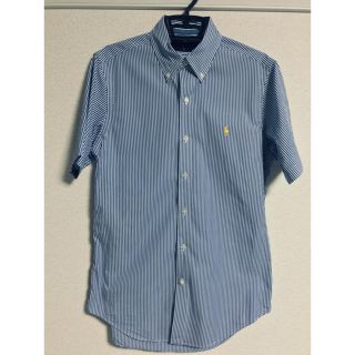 ラルフローレン(Ralph Lauren)の【美品】ラルフローレン 半袖 ストライプ シャツ(シャツ)