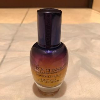 ロクシタン(L'OCCITANE)のL’OCCITANE❤︎イモーテル オーバーナイトリセットセラム中古(美容液)