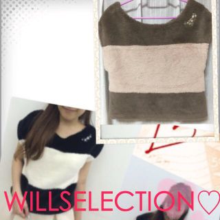 ウィルセレクション(WILLSELECTION)のウィルセレクション♡ファートップス(カットソー(半袖/袖なし))