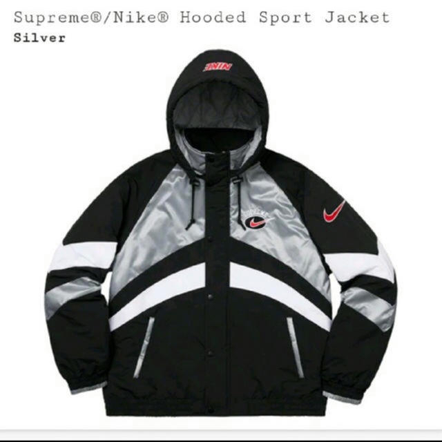 supreme×nike Hooded Sport Jacket XL