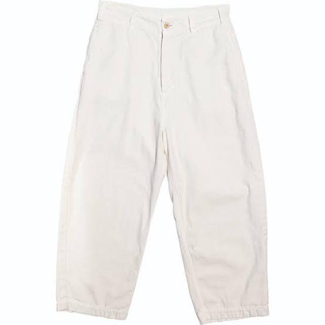 Porter Classic SUMMER WHITE PANTS SIZE:L