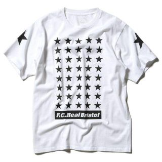 エフシーアールビー(F.C.R.B.)のFCRB 19AW 42 STARS TEE ホワイトL スター Tシャツ(Tシャツ/カットソー(半袖/袖なし))