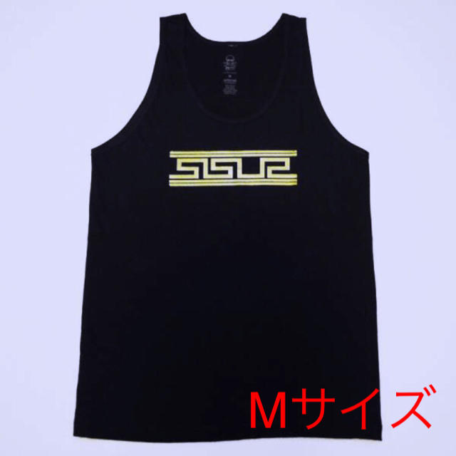 SSUR(サー)のSSUR KEY DESIGN TANK TOP GOLD 箔プリント 黒 サー メンズのトップス(タンクトップ)の商品写真