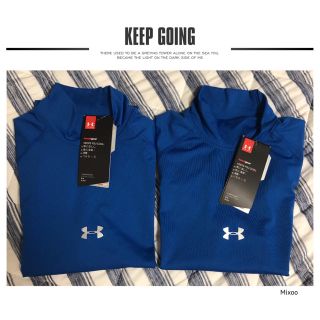 アンダーアーマー(UNDER ARMOUR)の【新品:MD2枚セット】アンダーアーマー 長袖アンダーシャツ(Tシャツ/カットソー(七分/長袖))