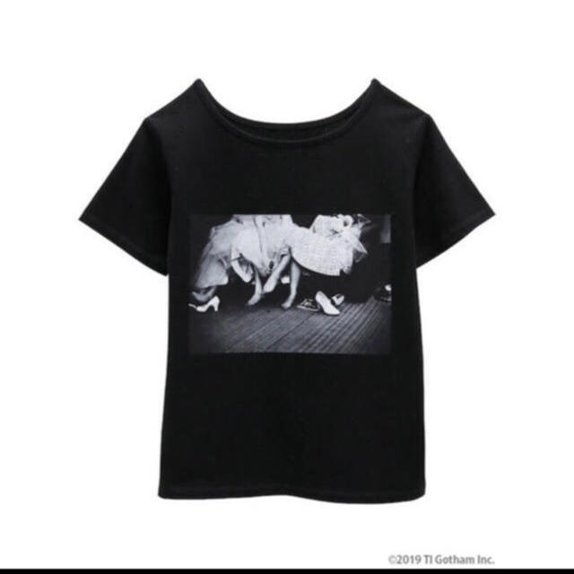 eimy istoire(エイミーイストワール)の❤️【送料込】黒、eimy×LIFEコラボT shirts レディースのトップス(Tシャツ(半袖/袖なし))の商品写真