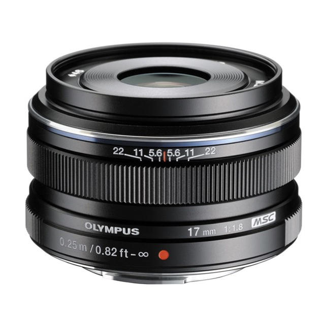 美品 M.ZUIKO DIGITAL 17mm F1.8 ブラック(送料込み)