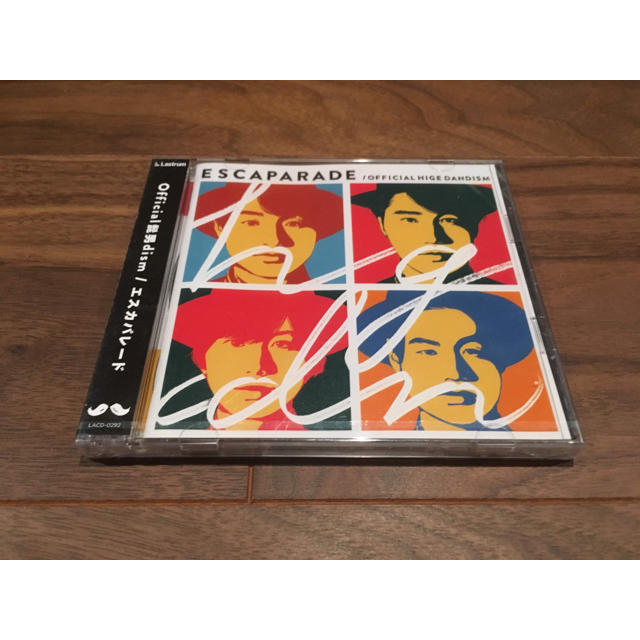 Official髭男dism エスカパレード 初回盤 新品未開封 CD+DVDポップス/ロック(邦楽)