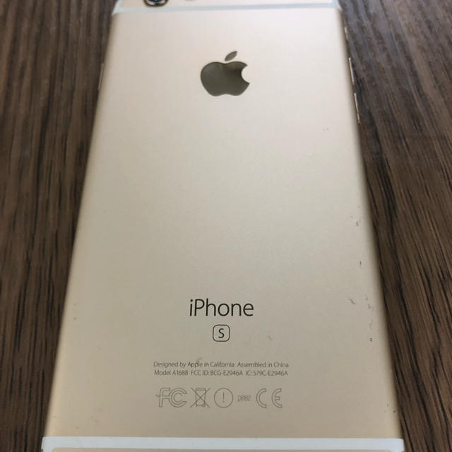 スマートフォン本体iPhone6s ゴールド 128GB  docomo ジャンク品