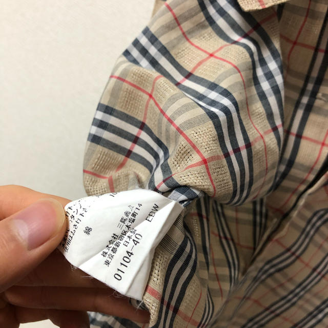 BURBERRY(バーバリー)の burberry ノバチェックシャツ メンズのトップス(シャツ)の商品写真