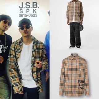 バーバリー(BURBERRY)のバーバリー シャツ Burberry 今市さん着用 新品未使用(シャツ)