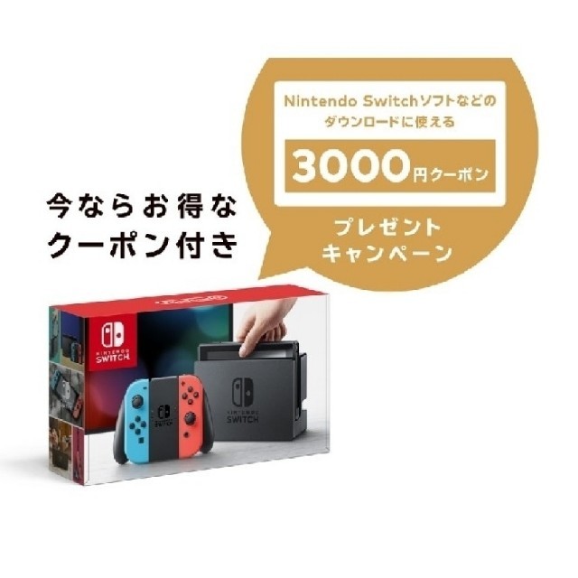 ニンテンドー　スイッチ　クーポンとおまけ付