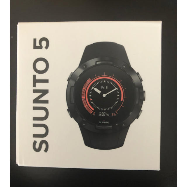 腕時計SUUNTO５ ALL Black 2年保証書付き