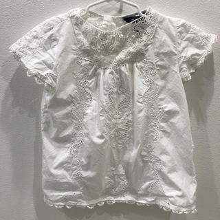 ラルフローレン(Ralph Lauren)のラルフローレン kids 6 白ブラウス(Tシャツ/カットソー)