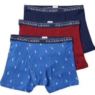 ポロラルフローレン(POLO RALPH LAUREN)の新品★未使用★ポロラルフローレン★ボクサー★パンツ★トランクスMサイズ★3枚(ボクサーパンツ)