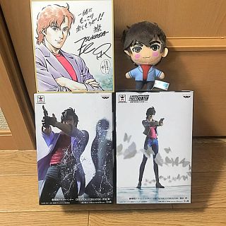 バンプレスト(BANPRESTO)のシティーハンター 映画 記念 グッズ フィギュア 色紙 ぬいぐるみ(アニメ/ゲーム)