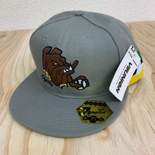 セブンユニオン(7UNION)の◆新品未使用◆7unionキャップ「S bulldogs」グレー 7 3／4(キャップ)