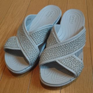 クロックス(crocs)のクロックス　サンダル　W8(サンダル)