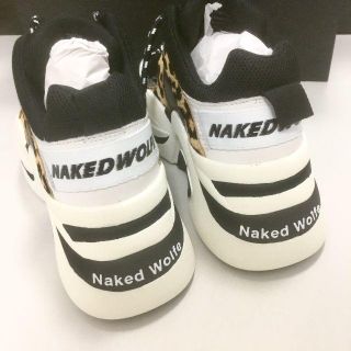 新品未使用！送料込み☆Naked Wolfe☆レオパード厚底スニーカーの通販 ...