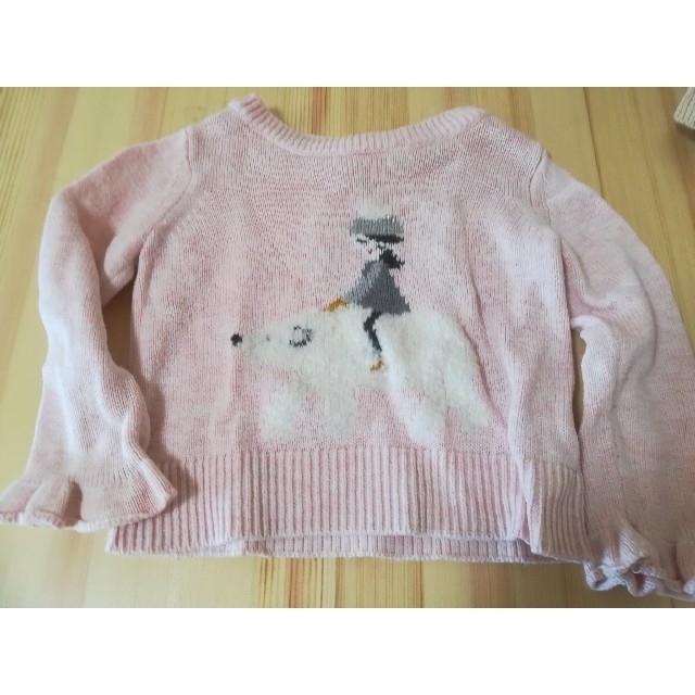 GAP(ギャップ)のgap セーター 90 キッズ/ベビー/マタニティのキッズ服女の子用(90cm~)(ニット)の商品写真