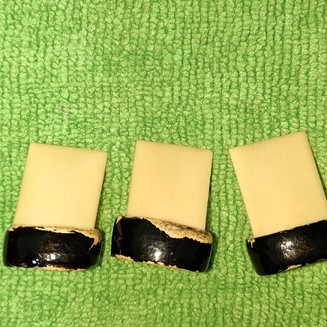 お琴　爪　ツメ　　収納ケース付き 楽器の和楽器(その他)の商品写真
