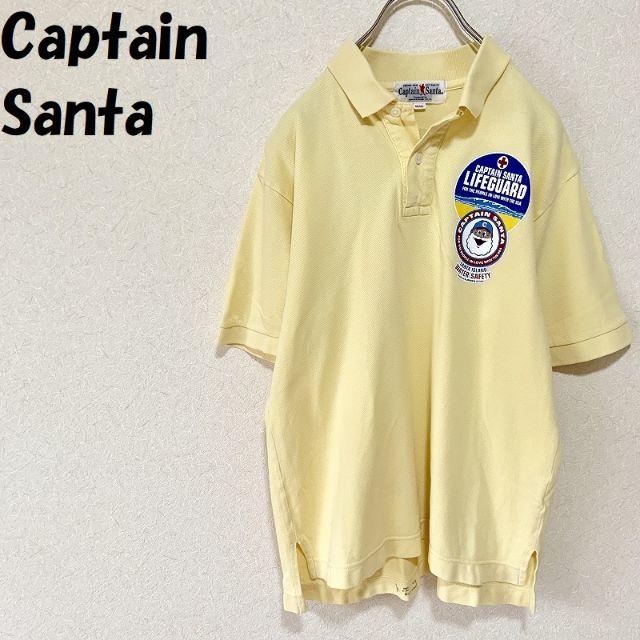 CAPTAIN SANTA - 【人気】キャプテンサンタ LIFEGUARD ビッグプリントポロシャツ サイズSの通販 by 古着duca's