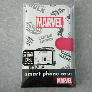 新品 全機種対応手帳型ケース MARVEL(スマホケース)