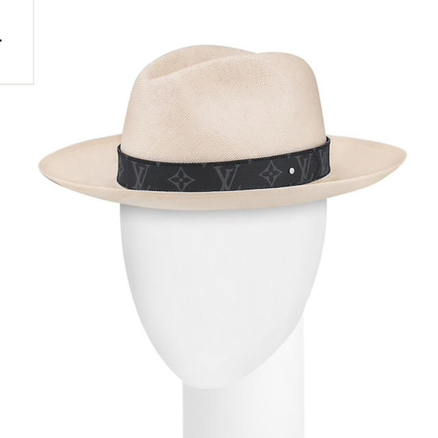 LOUIS VUITTON(ルイヴィトン)の新品国内正規 ルイヴィトン モノグラム•エクリプスパナマハット メンズの帽子(ハット)の商品写真