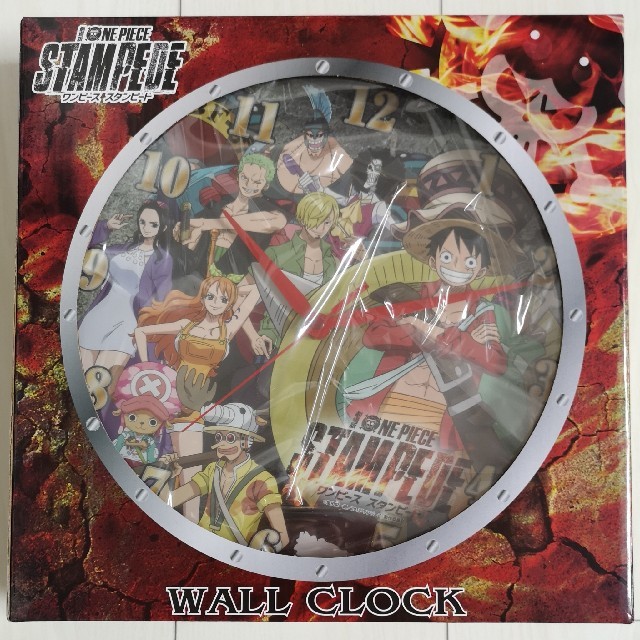 ONE PIECE　ワンピーススタンピード　WALL CLOCK　時計