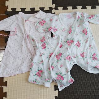 ベベ(BeBe)の女の子新生児肌着セット上質ブランド品(肌着/下着)