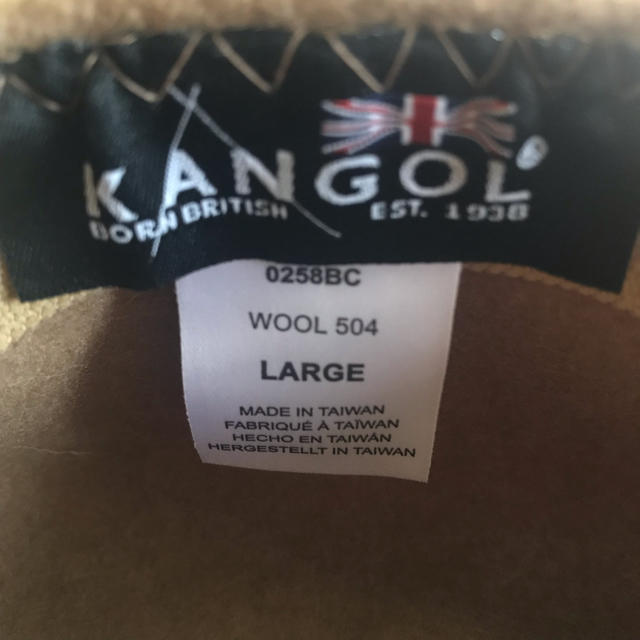 KANGOL(カンゴール)のKANGOL HUNTING WOOL 504 メンズの帽子(ハンチング/ベレー帽)の商品写真