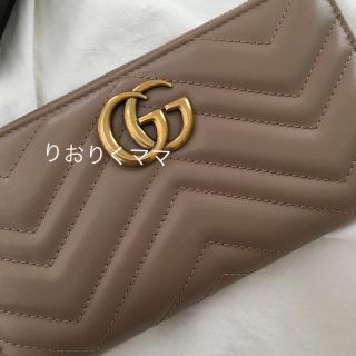 グッチ(Gucci)の新品 グッチ GGマーモント ジップラウンド 長財布(財布)