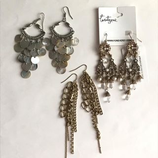 フォーエバートゥエンティーワン(FOREVER 21)のFOREVER21 大ぶりピアス 3点セット(ピアス)