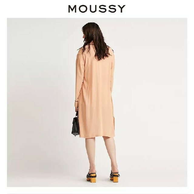 moussy(マウジー)のMOUSSY(マウジー)ロングガウンコート レディースのジャケット/アウター(ガウンコート)の商品写真