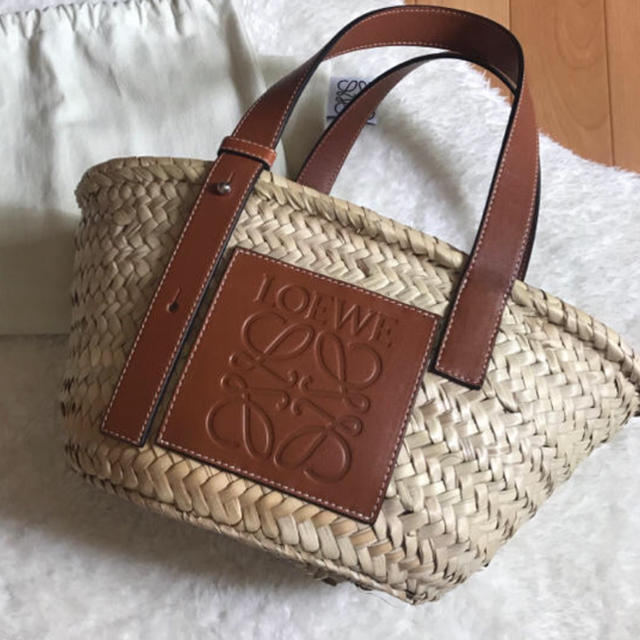 LOEWE❤︎カゴバッグ スモールかごバッグ/ストローバッグ