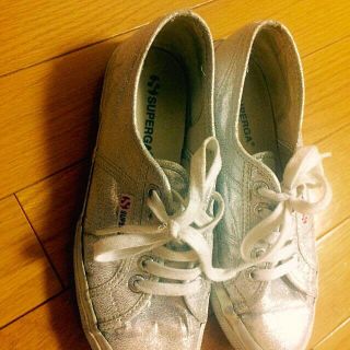 スペルガ(SUPERGA)のスペルガ シルバー スニーカー(スニーカー)