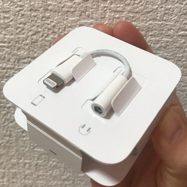 iPhone(アイフォーン)のiPhone変換アダプタ スマホ/家電/カメラの生活家電(変圧器/アダプター)の商品写真