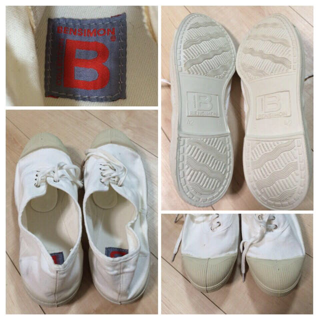 BENSIMON(ベンシモン)のBENSIMON 白スニーカー42 メンズの靴/シューズ(スニーカー)の商品写真