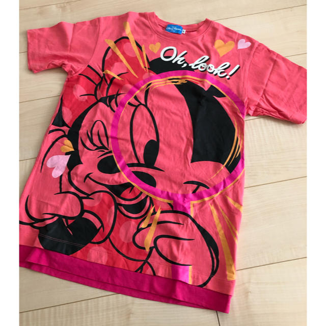 Disney(ディズニー)のディズニーランド ミニー Tシャツ レディースのトップス(Tシャツ(半袖/袖なし))の商品写真