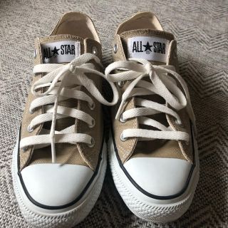 コンバース(CONVERSE)のコンバース オールスター ベージュ(スニーカー)