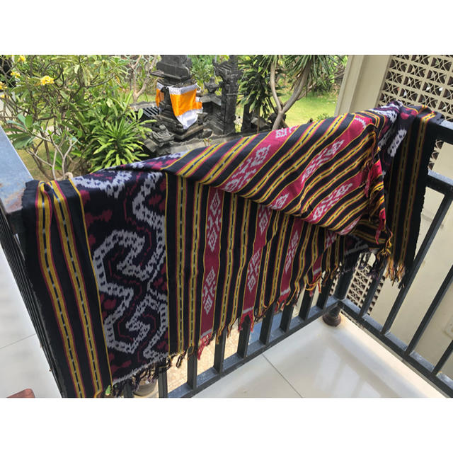 イカット インドネシア ikat Lombok 約230×230 2