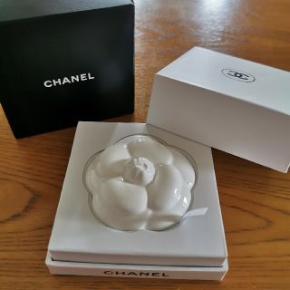 シャネル(CHANEL)の未使用 シャネル カメリア アロマプレート(置物)